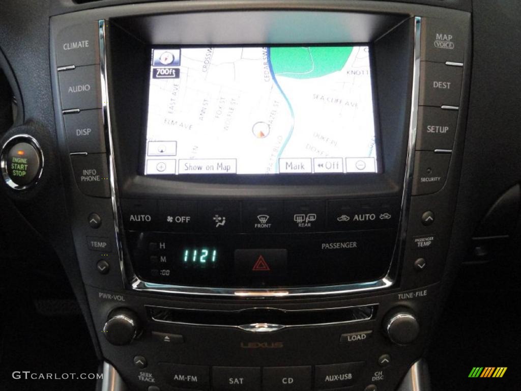 2010 Lexus IS 350C Convertible Navigation Photo #46336069