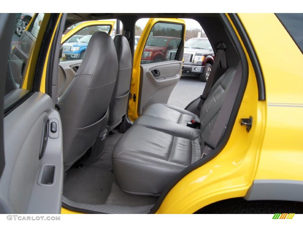 2001 Escape XLT V6 4WD - Chrome Yellow Metallic / Medium Graphite Grey photo #10