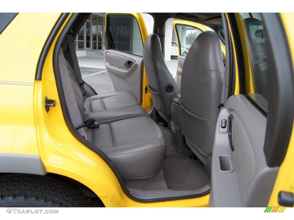 2001 Escape XLT V6 4WD - Chrome Yellow Metallic / Medium Graphite Grey photo #13