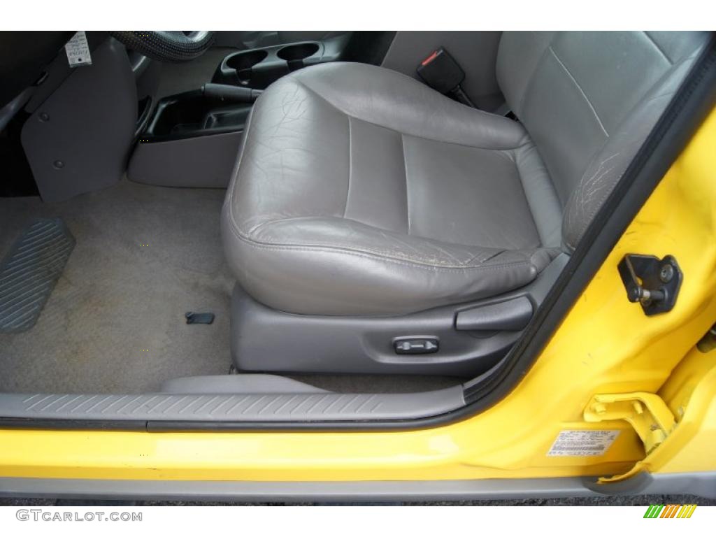 2001 Escape XLT V6 4WD - Chrome Yellow Metallic / Medium Graphite Grey photo #25