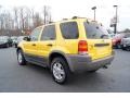 2001 Chrome Yellow Metallic Ford Escape XLT V6 4WD  photo #41