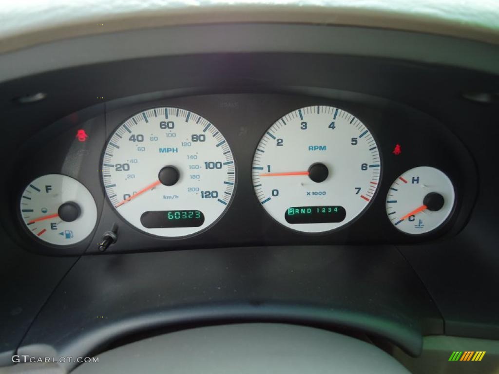 2002 Dodge Grand Caravan ES AWD Gauges Photo #46336546