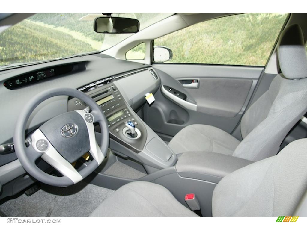 Misty Gray Interior 2011 Toyota Prius Hybrid II Photo #46337745