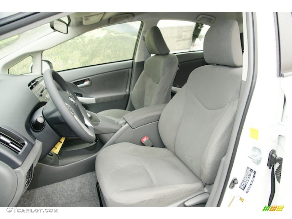 Misty Gray Interior 2011 Toyota Prius Hybrid II Photo #46337748