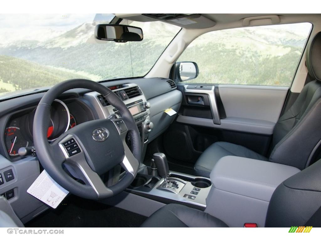 Black Leather Interior 2011 Toyota 4Runner SR5 4x4 Photo #46337775