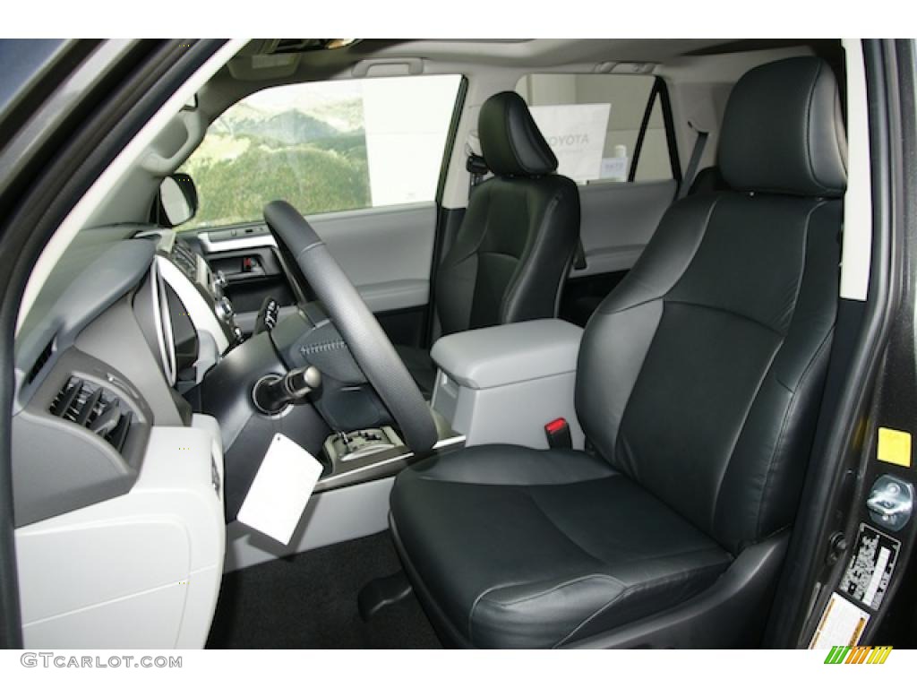 Black Leather Interior 2011 Toyota 4Runner SR5 4x4 Photo #46337808