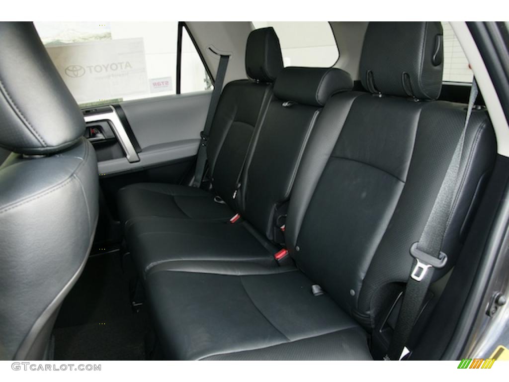 Black Leather Interior 2011 Toyota 4Runner SR5 4x4 Photo #46337811