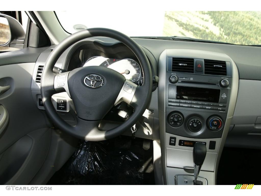 2011 Toyota Corolla LE Ash Dashboard Photo #46337883