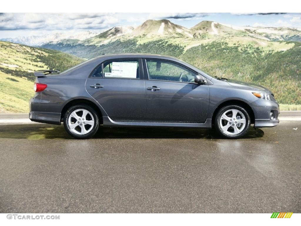 Magnetic Gray Metallic 2011 Toyota Corolla S Exterior Photo #46337895