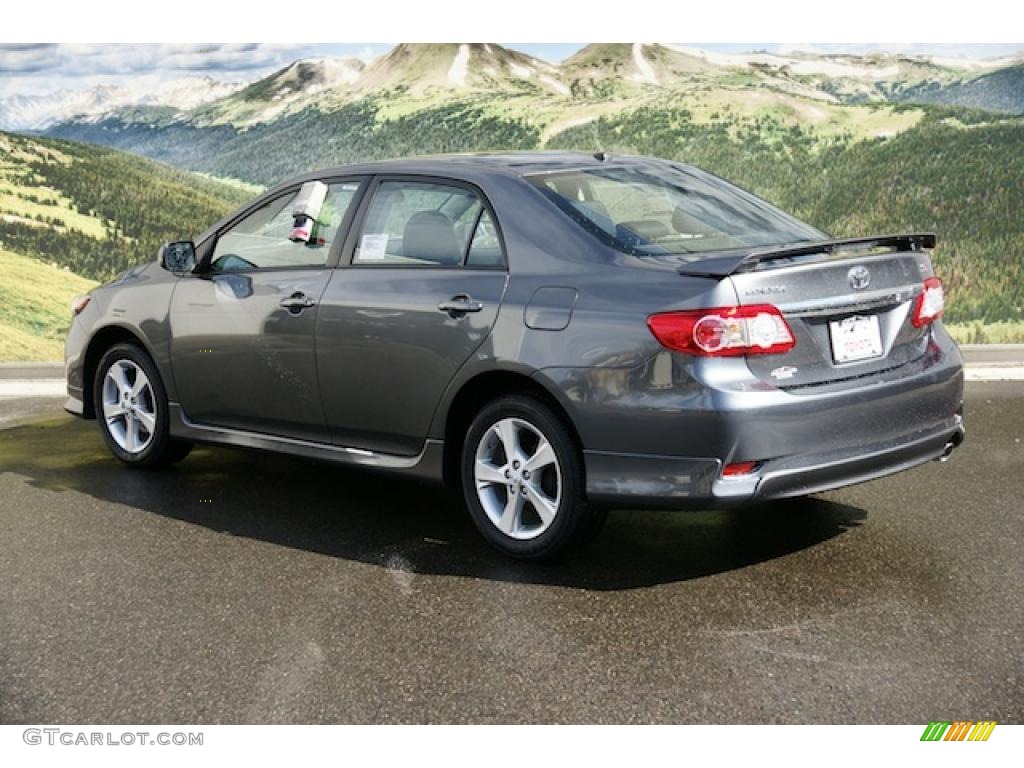 Magnetic Gray Metallic 2011 Toyota Corolla S Exterior Photo #46337898