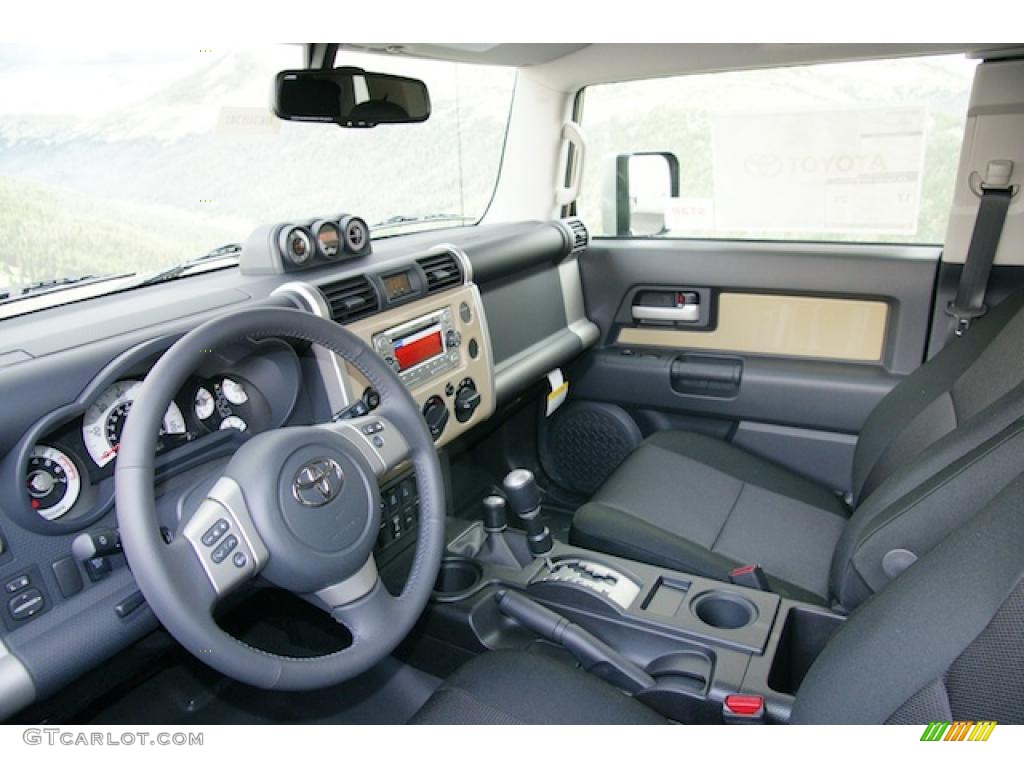 Dark Charcoal Interior 2011 Toyota FJ Cruiser 4WD Photo #46337928