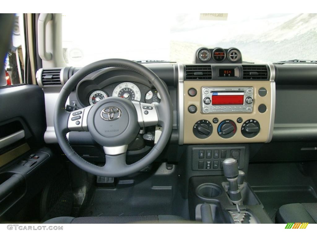 2011 Toyota FJ Cruiser 4WD Dark Charcoal Dashboard Photo #46337946