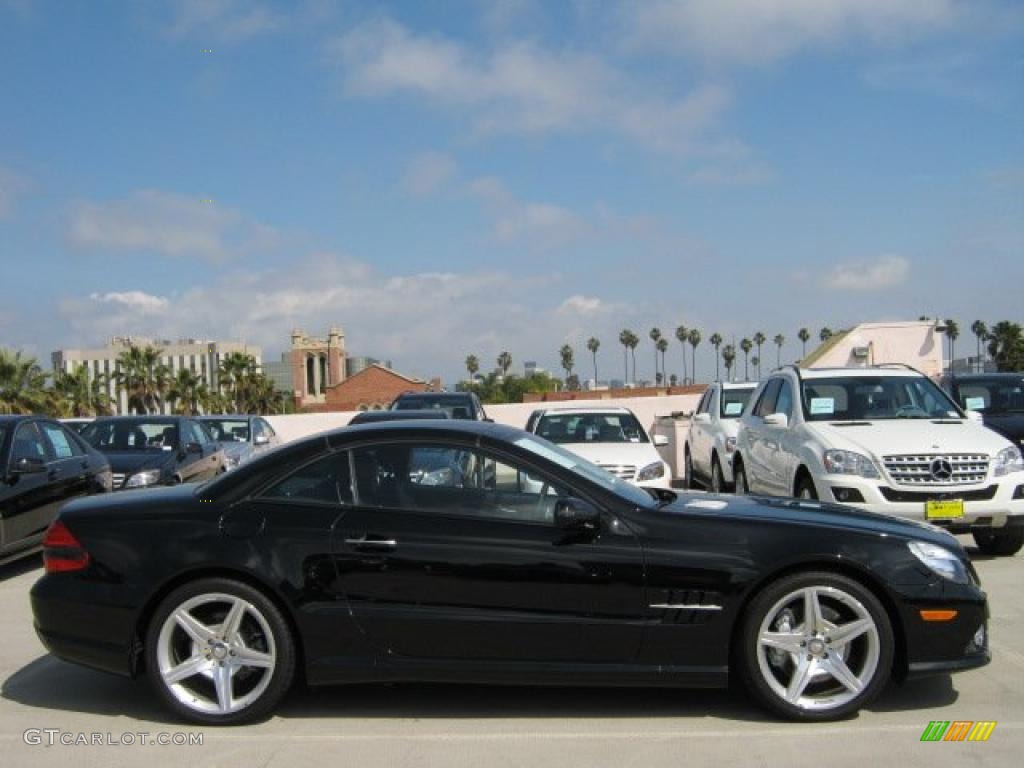 Black 2011 Mercedes-Benz SL 550 Roadster Exterior Photo #46337958