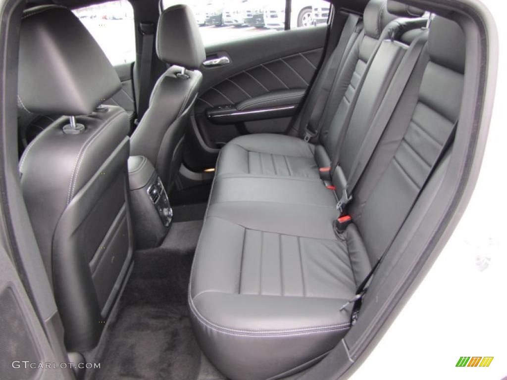 Black Interior 2011 Dodge Charger R/T Plus Photo #46338120