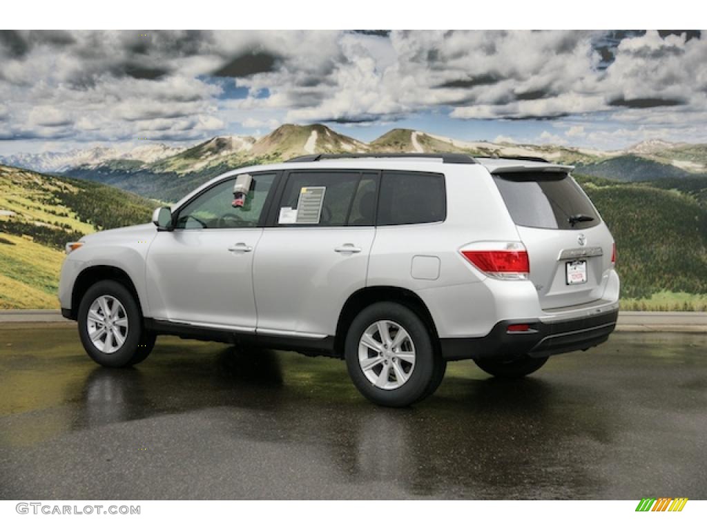 Classic Silver Metallic 2011 Toyota Highlander SE 4WD Exterior Photo #46338321