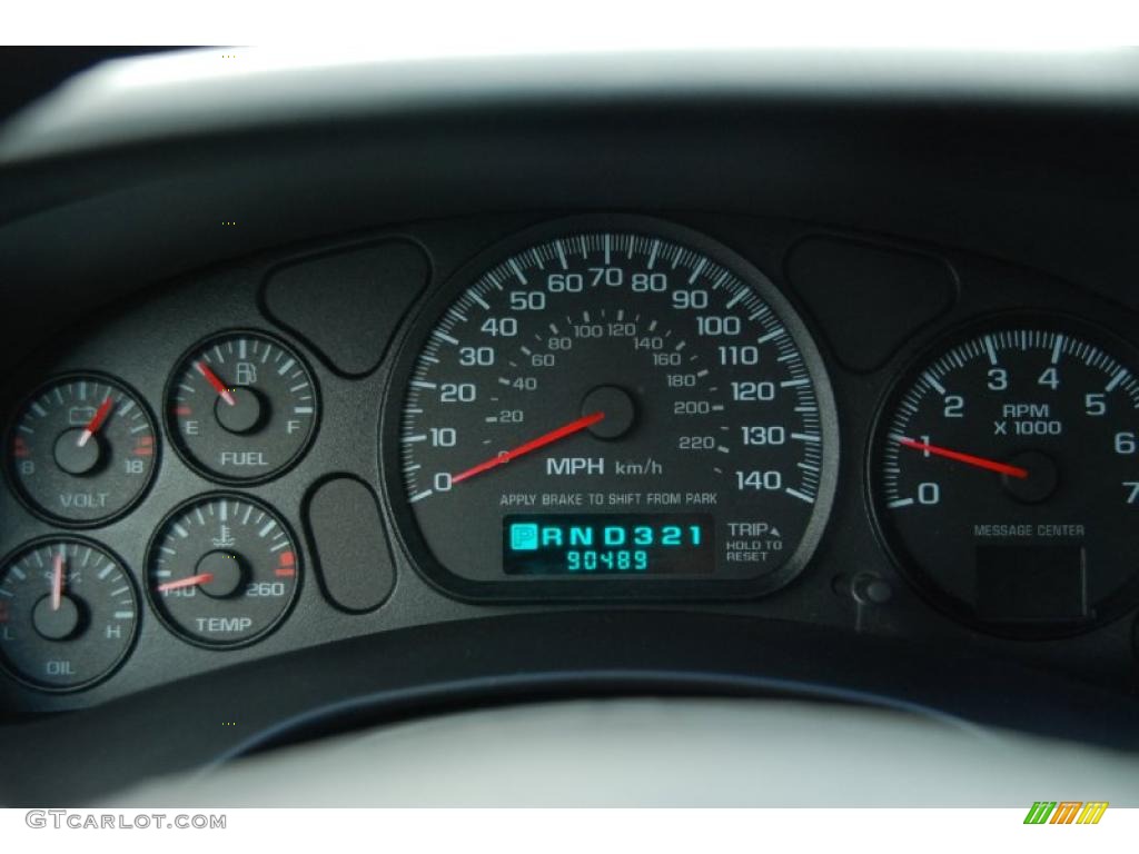 2003 Chevrolet Monte Carlo SS Gauges Photo #46338555