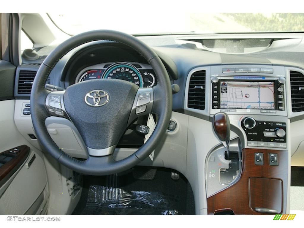 2011 Toyota Venza V6 AWD Ivory Dashboard Photo #46338648