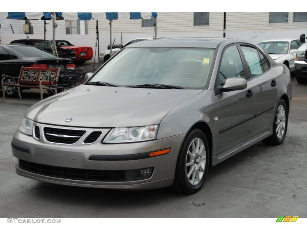 Steel Gray Metallic 2005 Saab 9-3 Arc Sport Sedan Exterior Photo #46338687