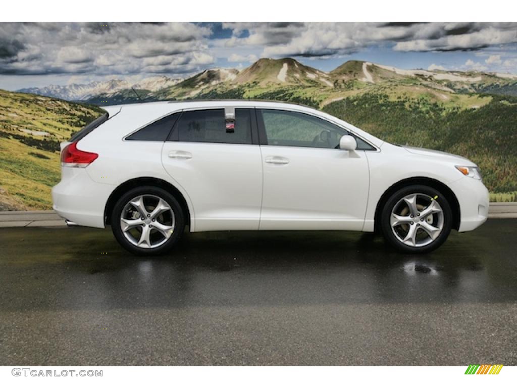 Blizzard Pearl White 2011 Toyota Venza V6 AWD Exterior Photo #46338690