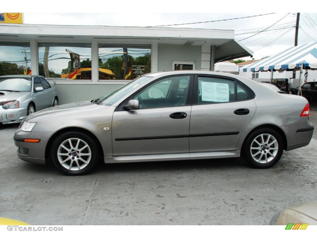 Steel Gray Metallic 2005 Saab 9-3 Arc Sport Sedan Exterior Photo #46338717