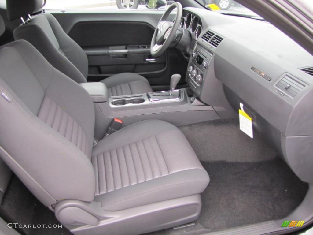 Dark Slate Gray Interior 2011 Dodge Challenger R/T Photo #46338948