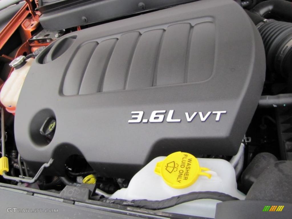 2011 Dodge Journey Mainstreet 3.6 Liter DOHC 24-Valve VVT Pentastar V6 Engine Photo #46339113