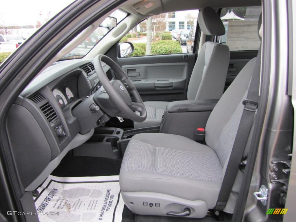 Dark Slate Gray/Medium Slate Gray Interior 2011 Dodge Dakota Big Horn Crew Cab Photo #46339158