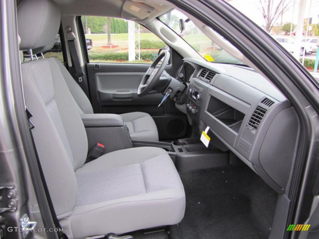 Dark Slate Gray/Medium Slate Gray Interior 2011 Dodge Dakota Big Horn Crew Cab Photo #46339173