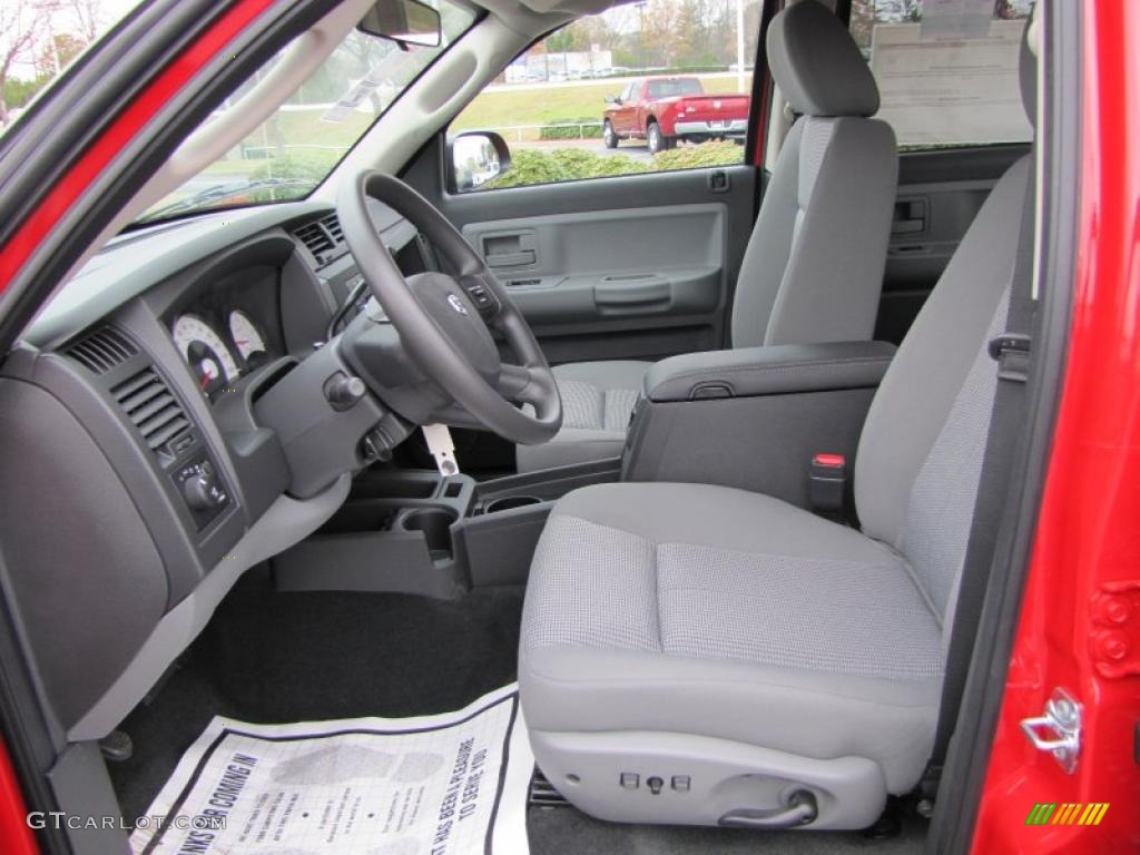 Dark Slate Gray/Medium Slate Gray Interior 2011 Dodge Dakota Big Horn Crew Cab Photo #46339254