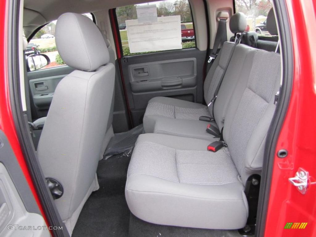 Dark Slate Gray/Medium Slate Gray Interior 2011 Dodge Dakota Big Horn Crew Cab Photo #46339263
