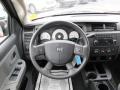 Dark Slate Gray/Medium Slate Gray Steering Wheel Photo for 2011 Dodge Dakota #46339287