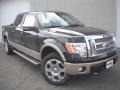 2011 Tuxedo Black Metallic Ford F150 Lariat SuperCrew 4x4  photo #2