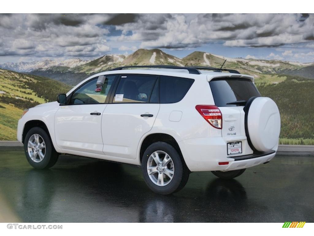 Super White 2011 Toyota RAV4 V6 4WD Exterior Photo #46339620