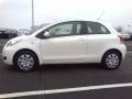 Polar White 2010 Toyota Yaris 3 Door Liftback Exterior