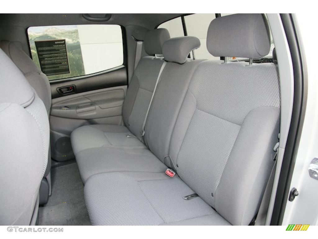 2011 Tacoma V6 TRD Double Cab 4x4 - Silver Streak Mica / Graphite Gray photo #6
