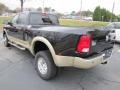 Brilliant Black Crystal Pearl 2011 Dodge Ram 3500 HD Laramie Longhorn Crew Cab 4x4 Dually Exterior