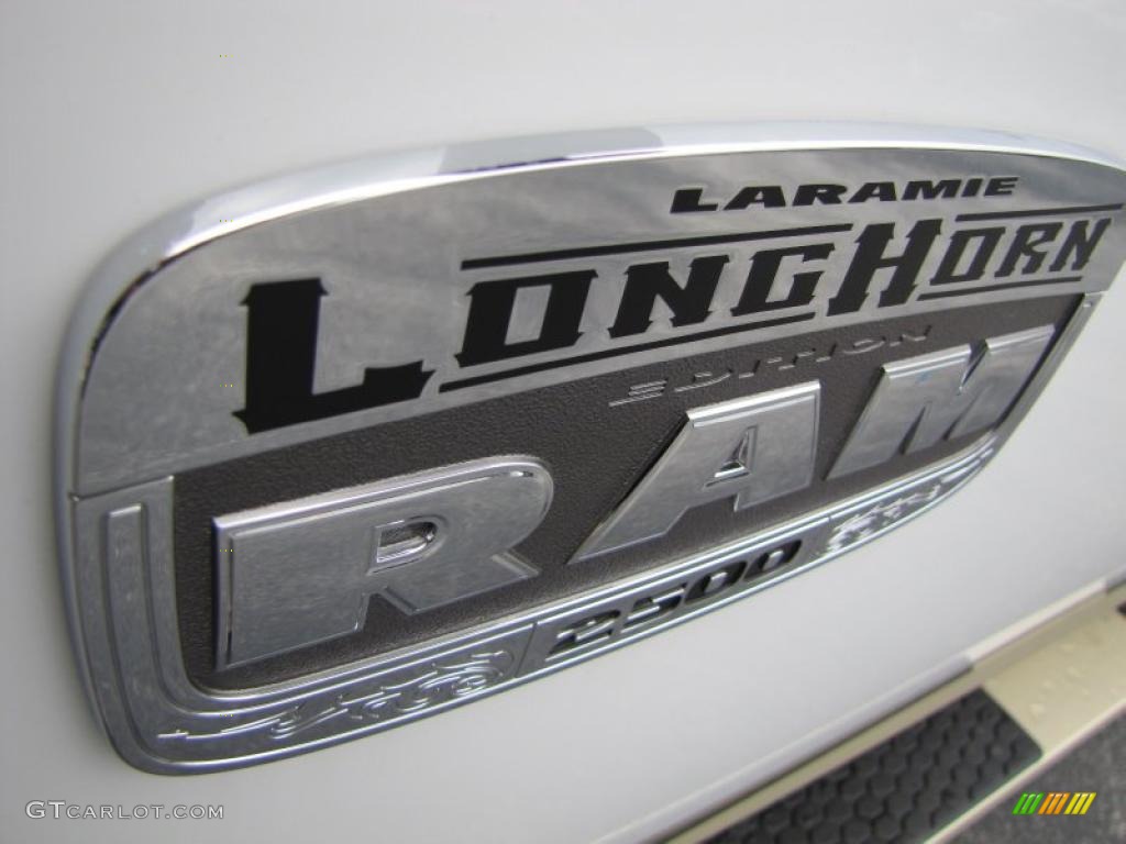 2011 Dodge Ram 2500 HD Laramie Longhorn Crew Cab 4x4 Marks and Logos Photo #46340049