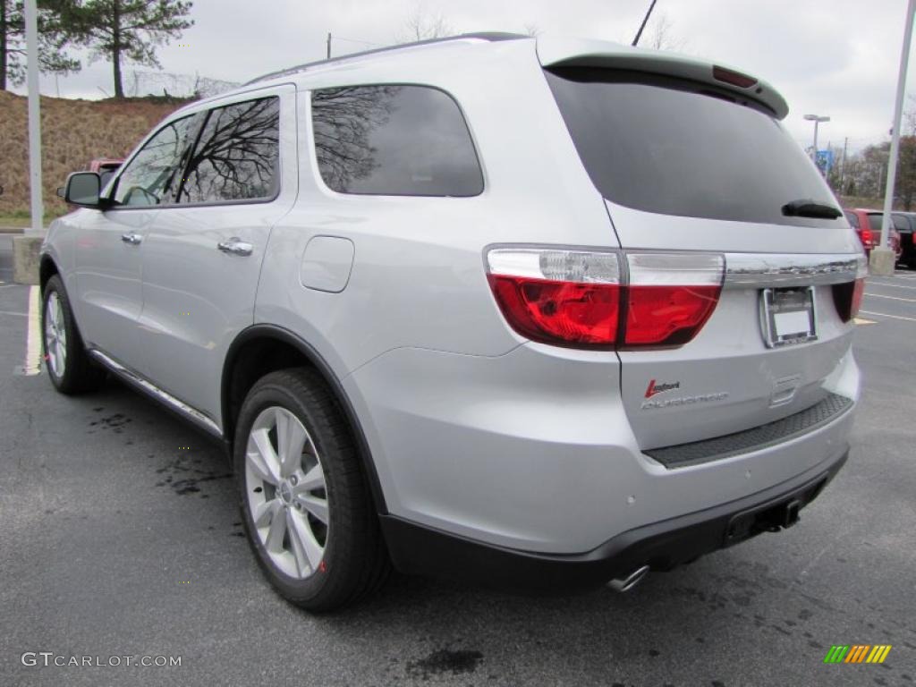 Bright Silver Metallic 2011 Dodge Durango Crew Exterior Photo #46340274