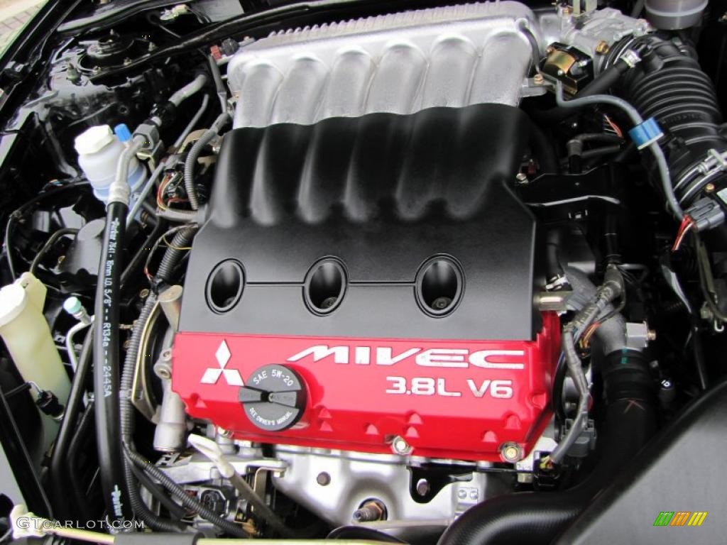 2006 Mitsubishi Eclipse GT Coupe 3.8 Liter SOHC 24 Valve MIVEC V6 Engine Photo #46340646