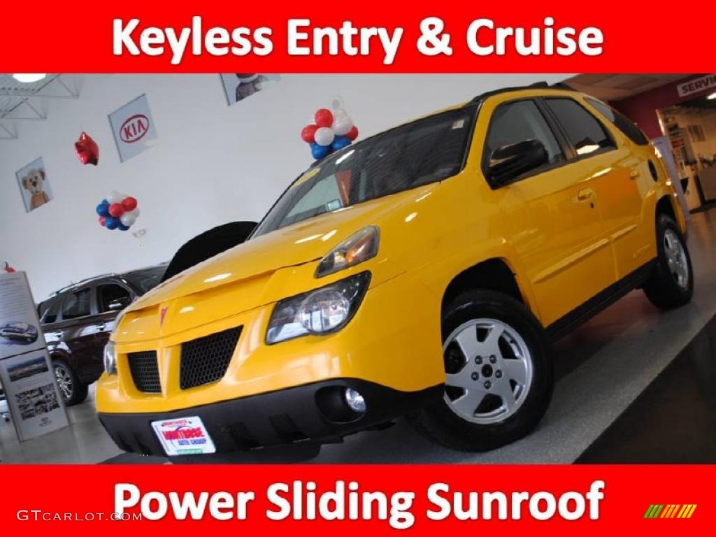 2002 Aztek  - Aztec Yellow / Dark Gray photo #1
