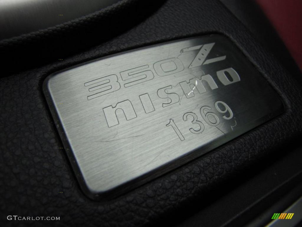 2008 Nissan 350Z NISMO Coupe Marks and Logos Photo #46340910