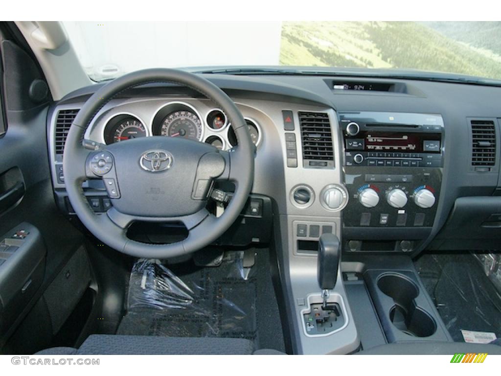 2011 Toyota Tundra TRD CrewMax 4x4 Graphite Gray Dashboard Photo #46341000