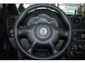 2002 Pontiac Aztek Dark Gray Interior Steering Wheel Photo