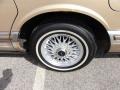 1990 Lincoln Town Car Cartier Wheel and Tire Photo