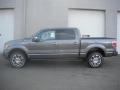 2011 Sterling Grey Metallic Ford F150 Lariat SuperCrew 4x4  photo #3