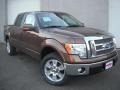 2011 Golden Bronze Metallic Ford F150 Lariat SuperCrew 4x4  photo #2