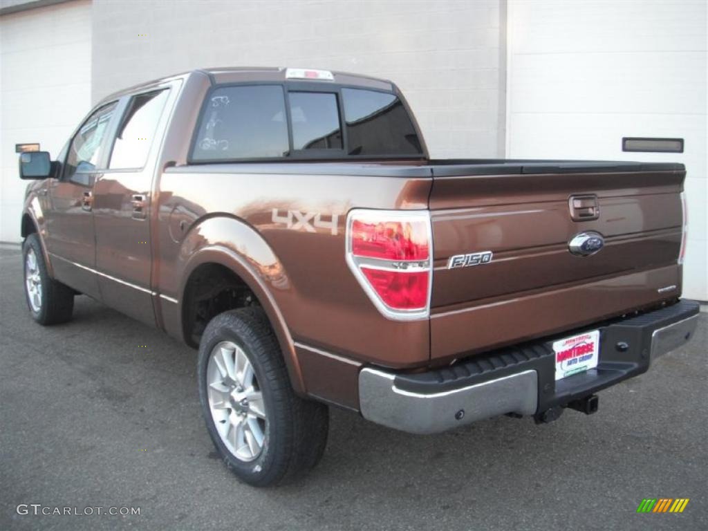 Golden Bronze Metallic 2011 Ford F150 Lariat SuperCrew 4x4 Exterior Photo #46341558