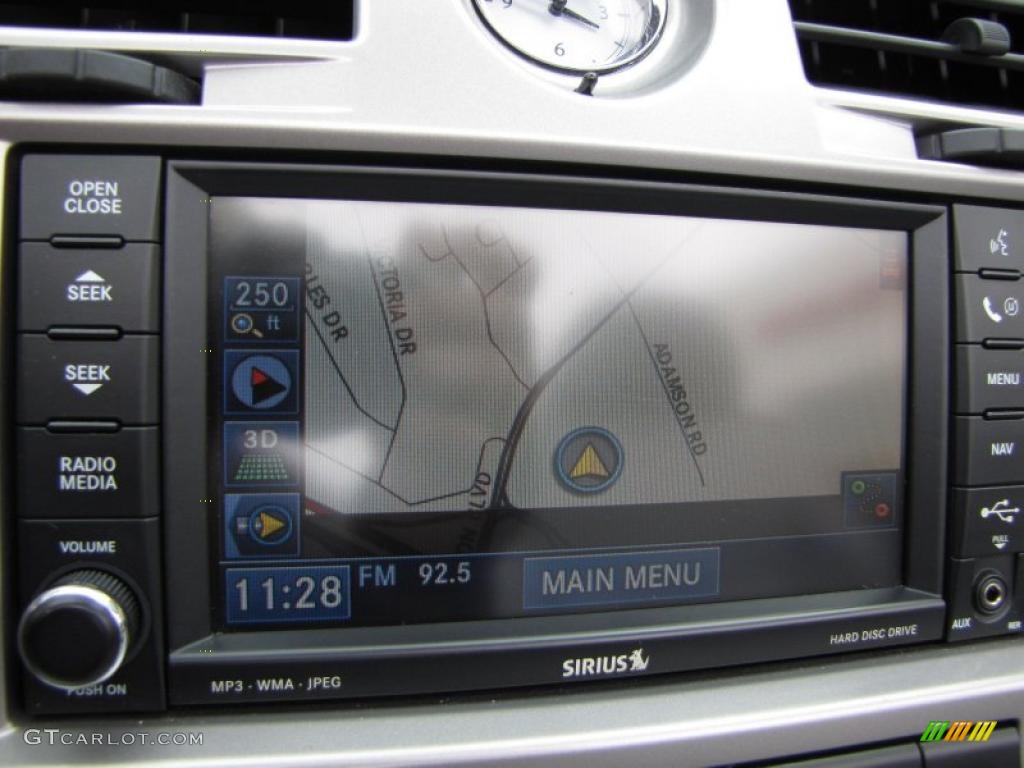 2008 Chrysler Sebring Limited Hardtop Convertible Navigation Photo #46342035