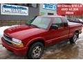 Dark Cherry Red Metallic - S10 LS Extended Cab 4x4 Photo No. 1