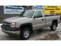 Silver Birch Metallic 2005 Chevrolet Silverado 2500HD Regular Cab 4x4